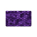 Purple Scales! Magnet (Name Card) Front