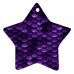 Purple Scales! Star Ornament (two Sides) by fructosebat