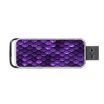 Purple Scales! Portable USB Flash (One Side) Front