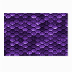 Purple Scales! Postcard 4 x 6  (pkg Of 10) by fructosebat