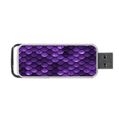 Purple Scales! Portable Usb Flash (two Sides) by fructosebat