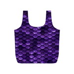 Purple Scales! Full Print Recycle Bag (S) Front