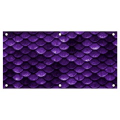 Purple Scales! Banner And Sign 4  X 2  by fructosebat