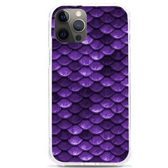 Purple Scales! Iphone 12 Pro Max Tpu Uv Print Case