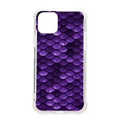 Purple Scales! Iphone 11 Pro 5 8 Inch Tpu Uv Print Case by fructosebat