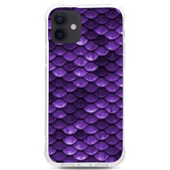 Purple Scales! Iphone 12/12 Pro Tpu Uv Print Case