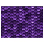 Purple Scales! Premium Plush Fleece Blanket (Extra Small) 40 x30  Blanket Front