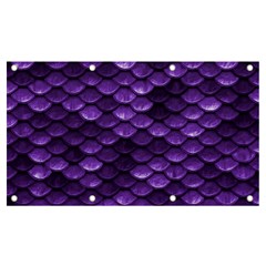 Purple Scales! Banner And Sign 7  X 4  by fructosebat