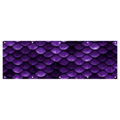 Purple Scales! Banner And Sign 12  X 4  by fructosebat