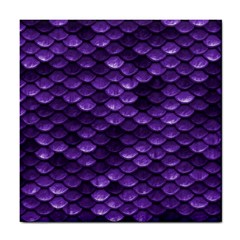 Purple Scales! Tile Coaster by fructosebat