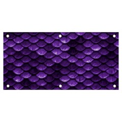 Purple Scales! Banner And Sign 6  X 3  by fructosebat