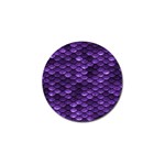 Purple Scales! Golf Ball Marker Front