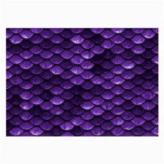 Purple Scales! Large Glasses Cloth by fructosebat