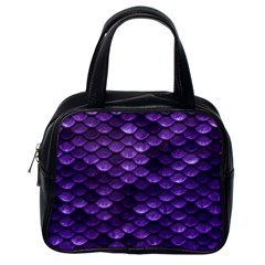 Purple Scales! Classic Handbag (one Side) by fructosebat