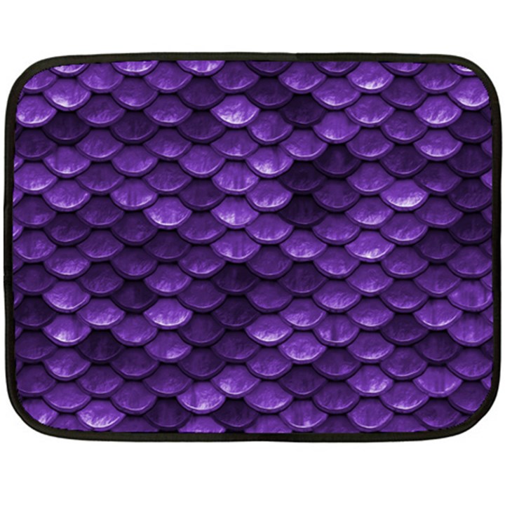 Purple Scales! Fleece Blanket (Mini)