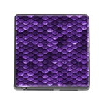 Purple Scales! Memory Card Reader (Square 5 Slot) Front