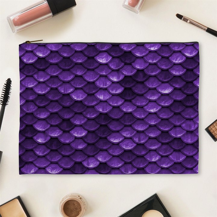 Purple Scales! Cosmetic Bag (XL)