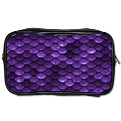 Purple Scales! Toiletries Bag (one Side) by fructosebat