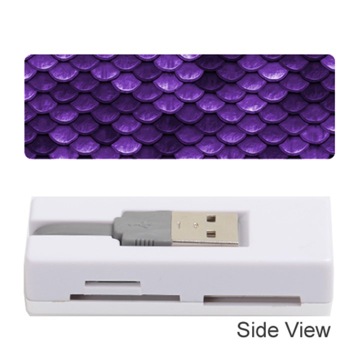 Purple Scales! Memory Card Reader (Stick)