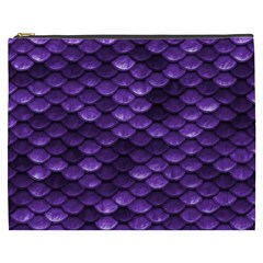 Purple Scales! Cosmetic Bag (xxxl) by fructosebat