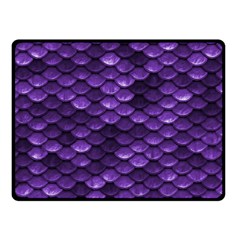 Purple Scales! Fleece Blanket (small) by fructosebat