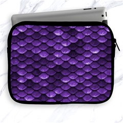 Purple Scales! Apple Ipad 2/3/4 Zipper Cases by fructosebat