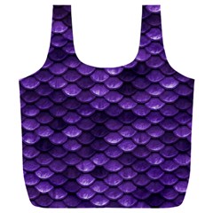 Purple Scales! Full Print Recycle Bag (xxl) by fructosebat