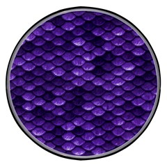 Purple Scales! Wireless Fast Charger(black) by fructosebat