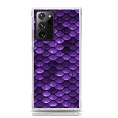 Purple Scales! Samsung Galaxy Note 20 Ultra Tpu Uv Case by fructosebat