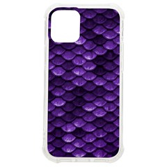 Purple Scales! Iphone 12 Mini Tpu Uv Print Case	 by fructosebat