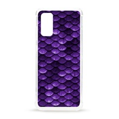 Purple Scales! Samsung Galaxy S20 6 2 Inch Tpu Uv Case by fructosebat