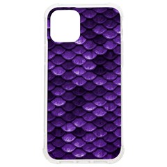 Purple Scales! Iphone 12/12 Pro Tpu Uv Print Case by fructosebat