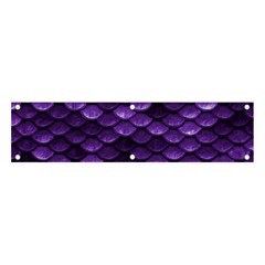 Purple Scales! Banner And Sign 4  X 1  by fructosebat