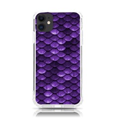 Purple Scales! Iphone 11 Tpu Uv Print Case