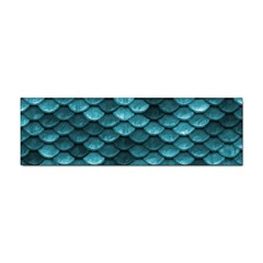 Teal Scales! Sticker (bumper) by fructosebat