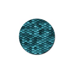 Teal Scales! Golf Ball Marker (10 Pack) by fructosebat