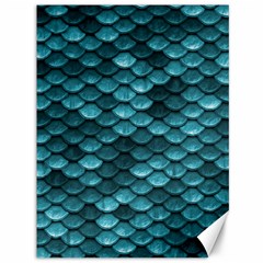 Teal Scales! Canvas 36  X 48  by fructosebat