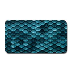 Teal Scales! Medium Bar Mat by fructosebat