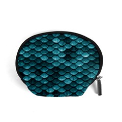 Teal Scales! Accessory Pouch (small) by fructosebat