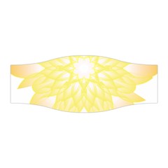 Flower Design T- Shirt Beautiful And Artistic Golden Flower T- Shirt Stretchable Headband by maxcute