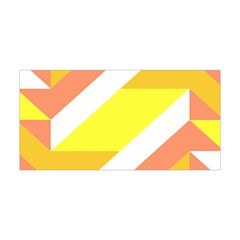 Geometric Abstract Art T- Shirt Sunrise Pattern Yoga Headband