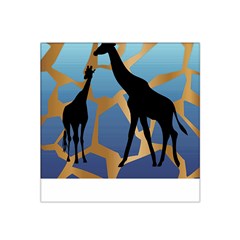 Giraffe Lover T- Shirt G I R A F F E O N G I R A F F E P R I N T P R E T T Y F O R V A C A T I O N T Satin Bandana Scarf 22  X 22  by maxcute