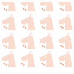 Great Dane Dog Pattern T- Shirt Great Dane Dog Pattern T- Shirt Lightweight Scarf  by maxcute