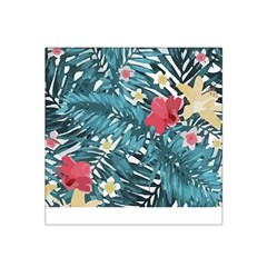 Hawaii T- Shirt Hawaii Floral Fashion T- Shirt Satin Bandana Scarf 22  X 22  by maxcute