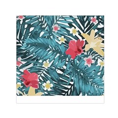 Hawaii T- Shirt Hawaii Floral Fashion T- Shirt Square Satin Scarf (30  X 30 ) by maxcute