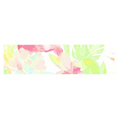 Hawaii T- Shirt Hawaii Foliage Garden T- Shirt Oblong Satin Scarf (16  X 60 ) by maxcute