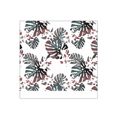 Hawaii T- Shirt Hawaii White Flowers T- Shirt Satin Bandana Scarf 22  X 22  by maxcute