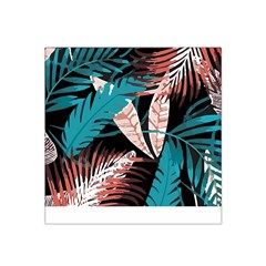 Jungle T- Shirt Jungle Paradise Botanical T- Shirt Satin Bandana Scarf 22  X 22  by maxcute