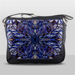 Denim Blend Repeats I Messenger Bag by kaleidomarblingart