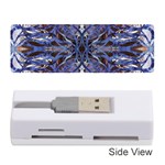 Denim Blend Repeats I Memory Card Reader (Stick) Front